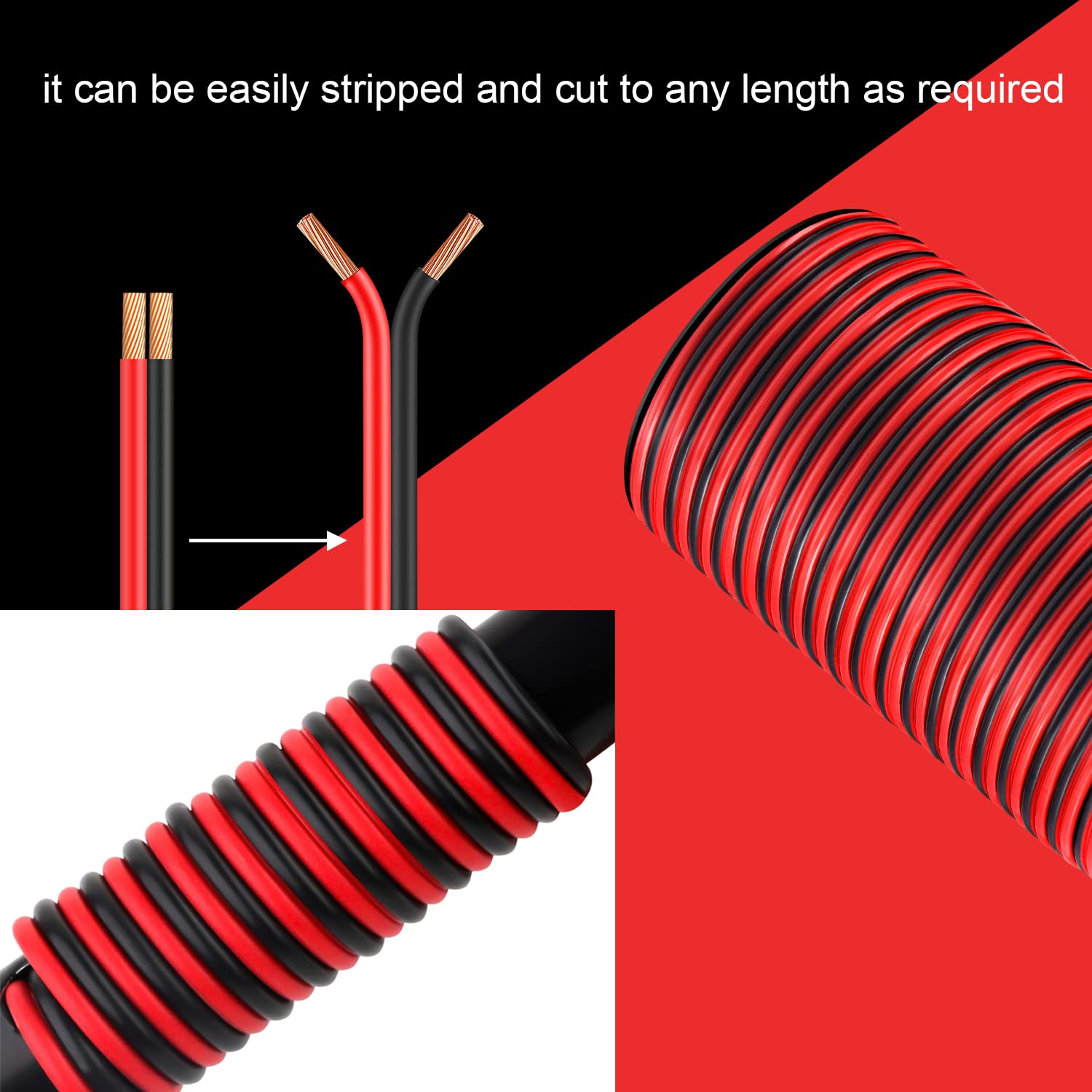 VIABRICO cable routed in car trunk illustrating durable vehicle installation use