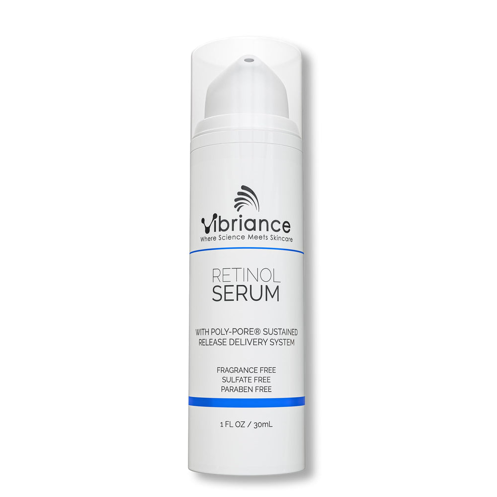 Vibriance front bottle view showing sleek packaging and clear benefit