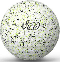 Vice Golf Pro Plus close-up of urethane cover texture delivering soft feel
