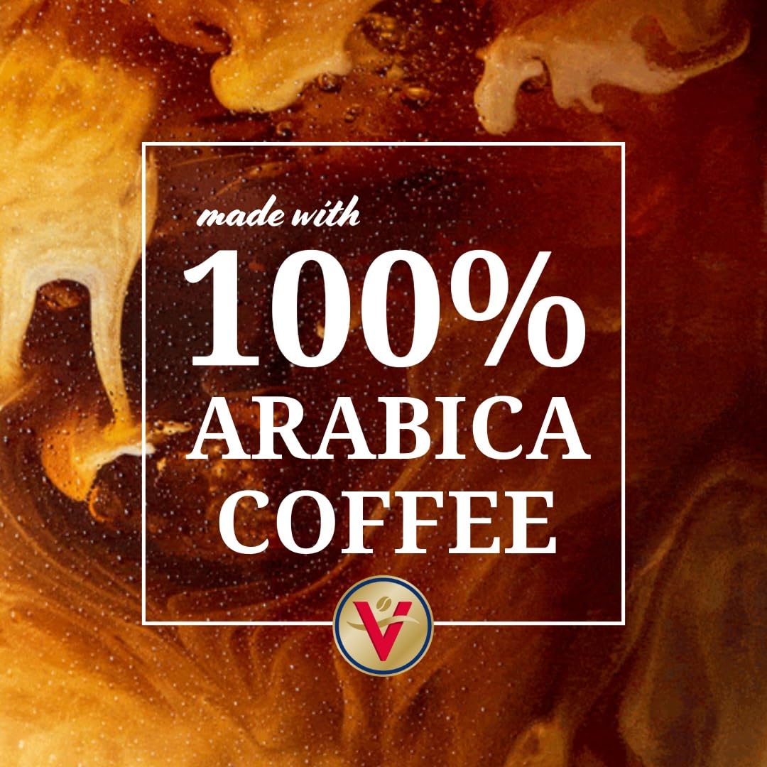 Victor Allen's Donut Shop Blend poured into mug showing smooth balanced flavor