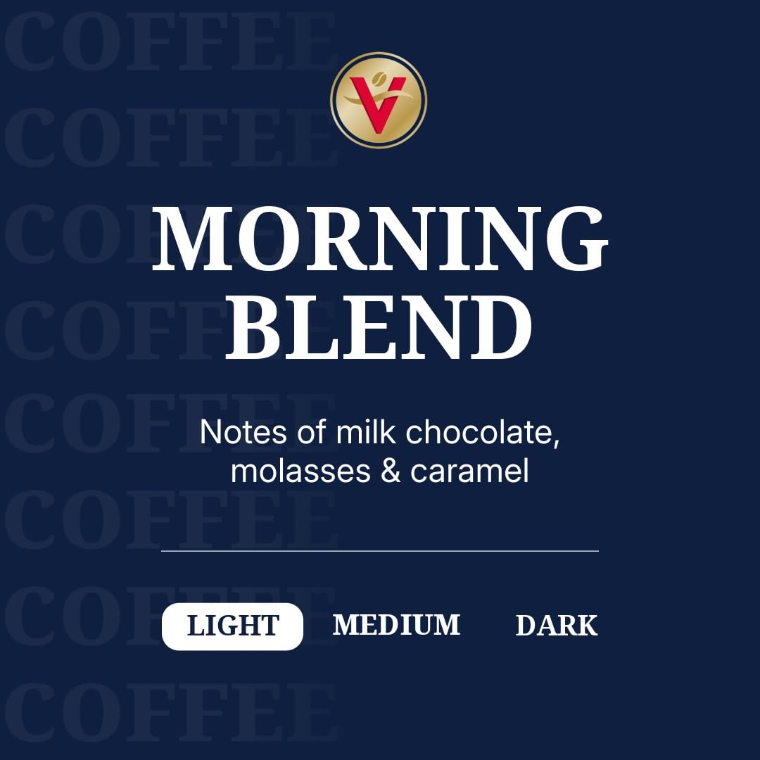 Victor Allen's Coffee pod close-up highlighting sealed pod freshness and easy brewing
