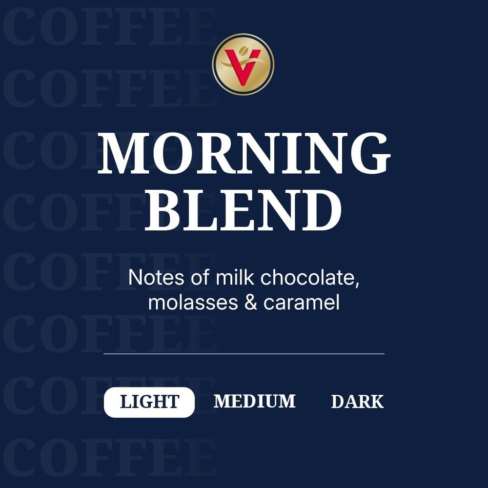 Victor Allen's Coffee pod close-up highlighting sealed pod freshness and easy brewing
