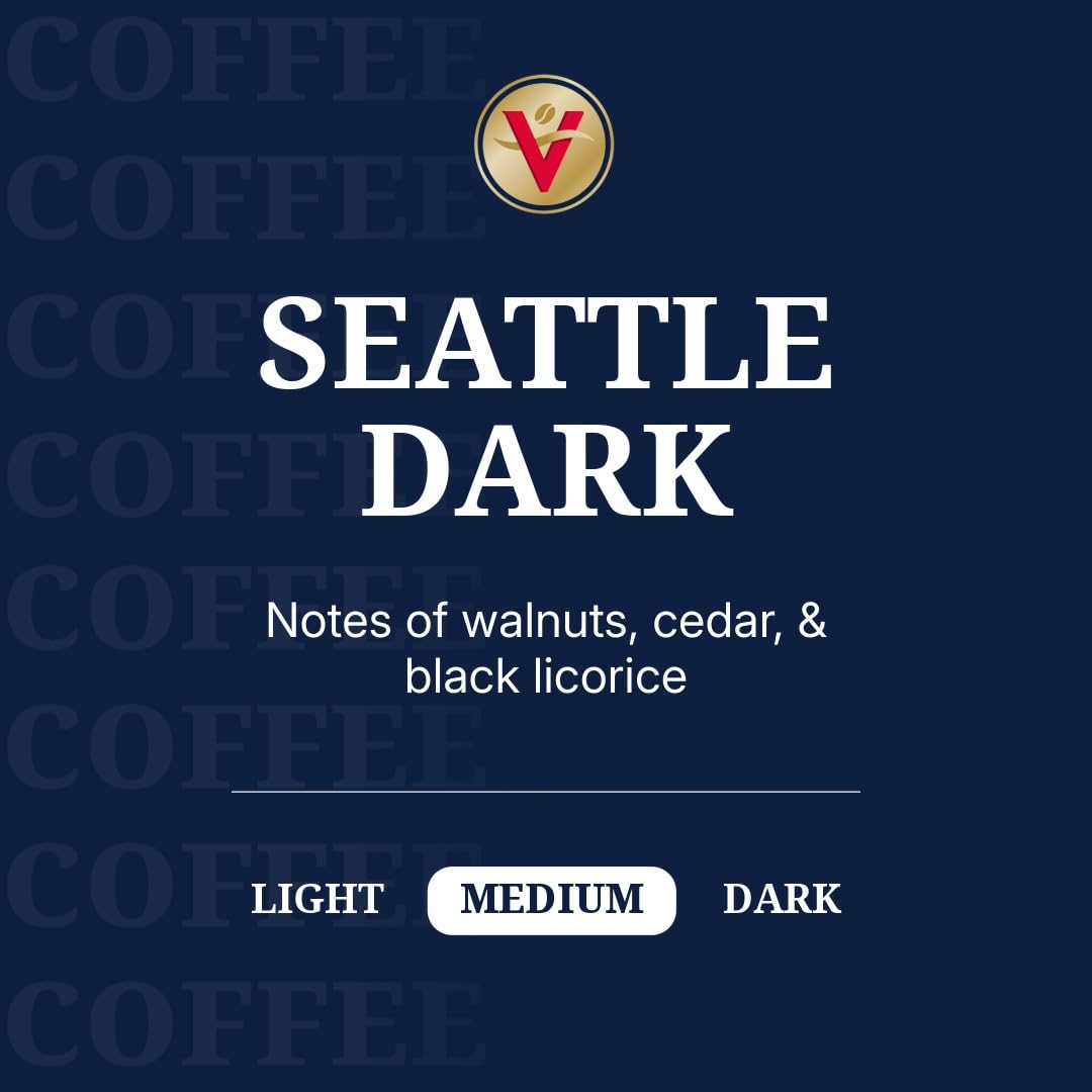 Victor Allen's pod closeup highlighting roast color and sealed freshness for consistent brews