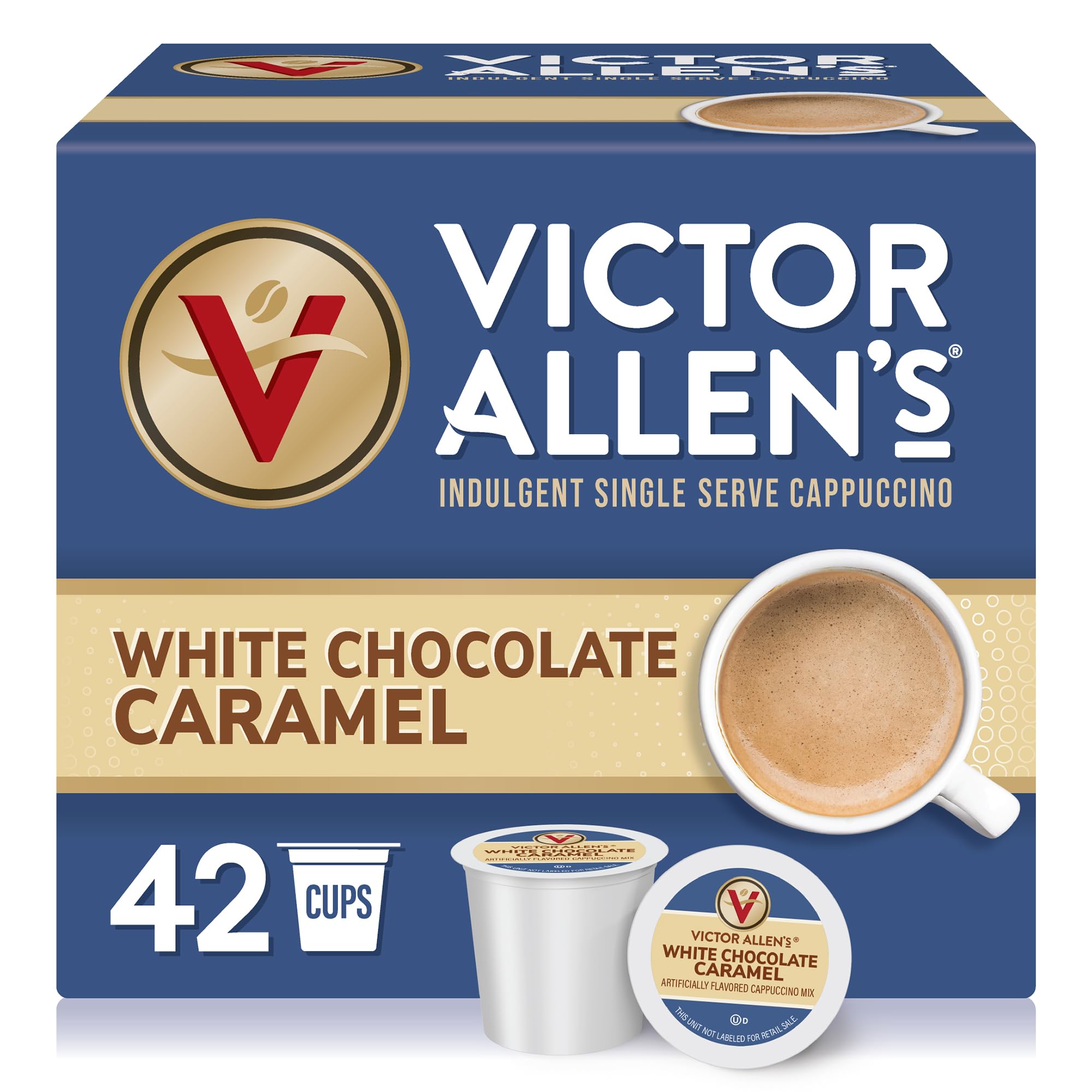 Victor Allen's front packaging showing 42-count and flavor benefits