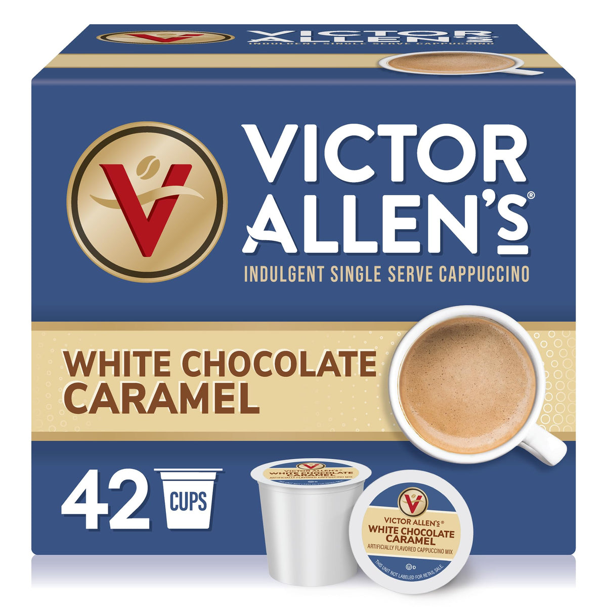 Victor Allen's front packaging showing 42-count and flavor benefits
