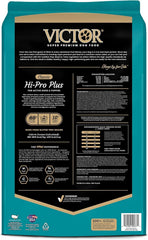 VICTOR Hi-Pro Plus kibble close-up highlighting texture and digestibility
