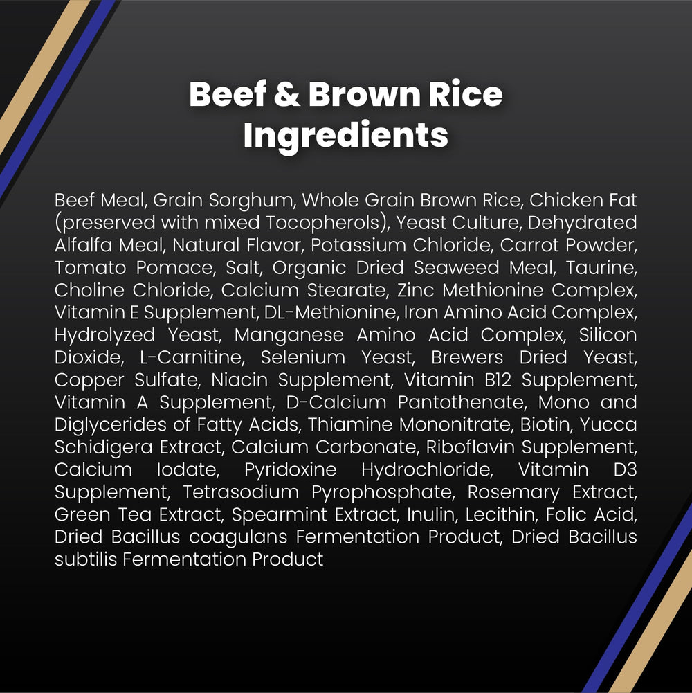 VICTOR ranch ingredients displayed showing regional sourcing benefit