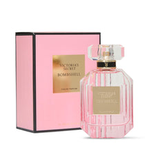 Victoria's Secret Bombshell bottle front view showing signature design and easy identification