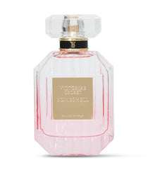 Victoria's Secret Bombshell side detail highlighting cap and bottle texture for premium feel