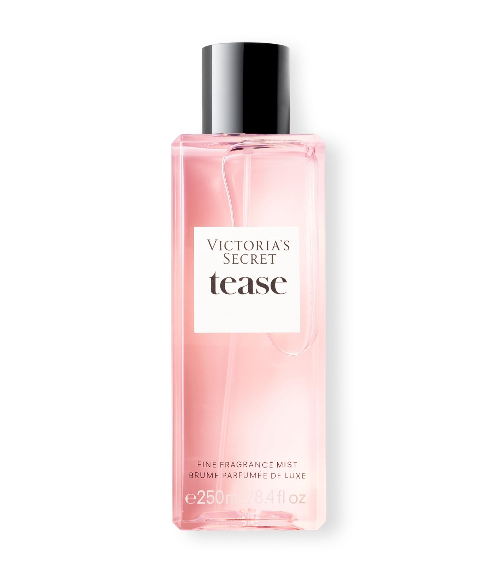 Victoria's Secret Tease front bottle showing label and size benefit
