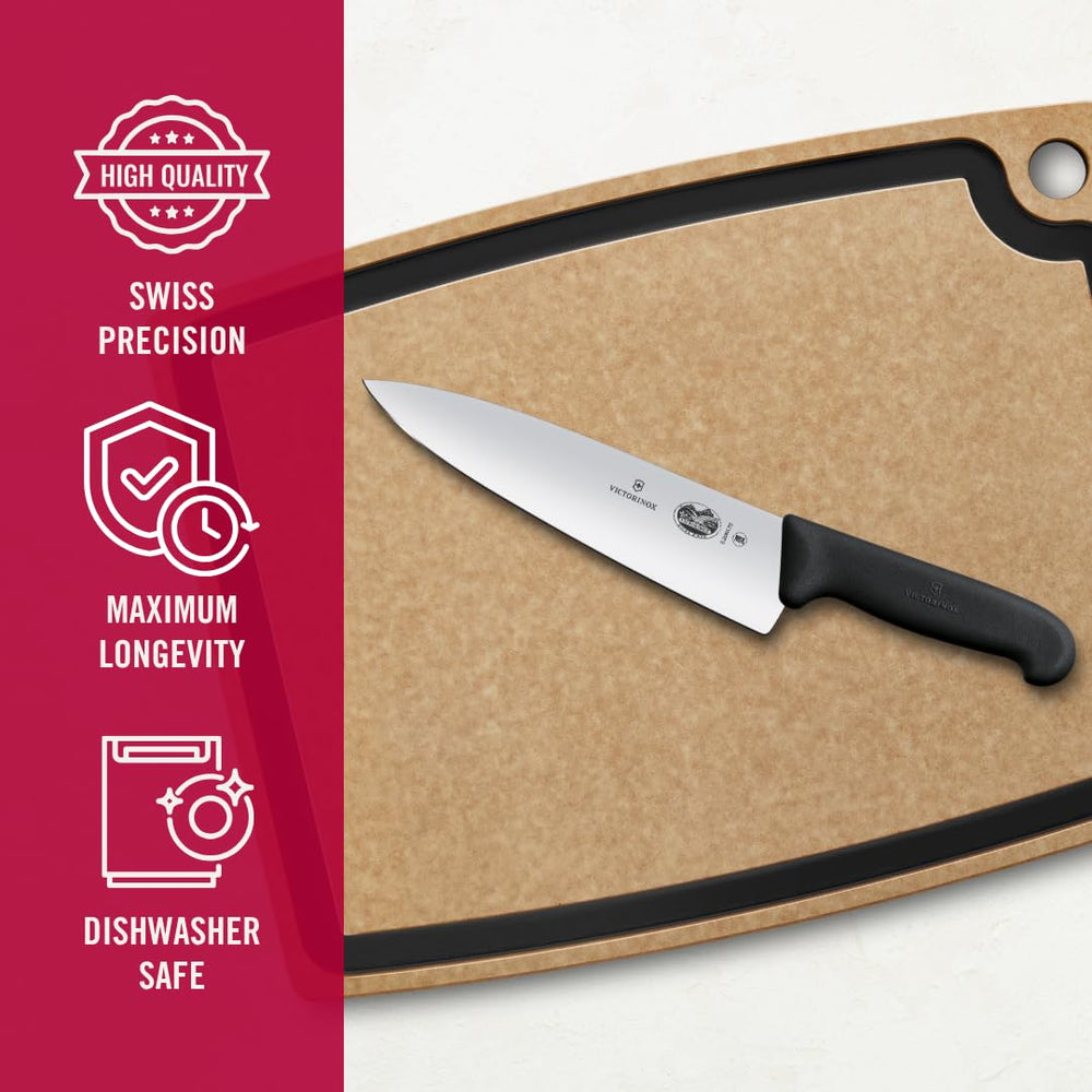 Victorinox product label and packaging showing Swiss origin benefit: trusted quality