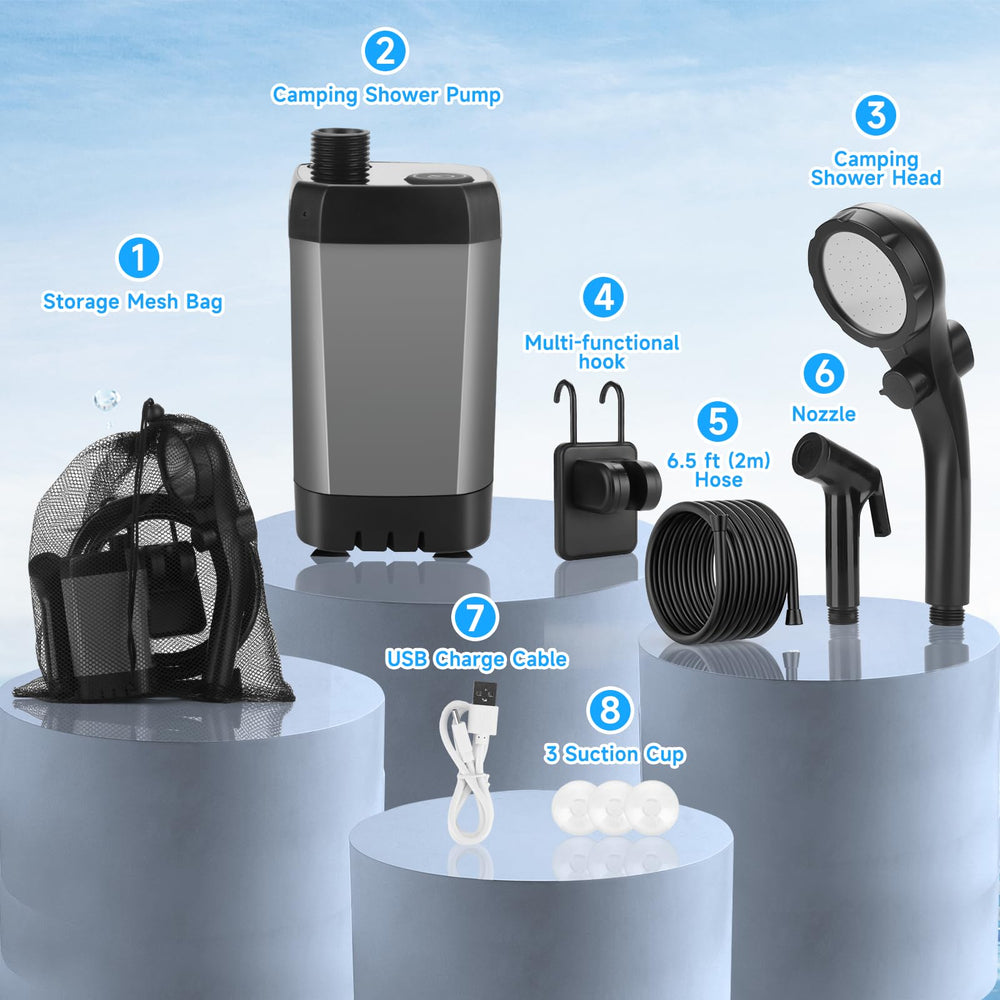vignuto storage bag and accessories organized for easy transport