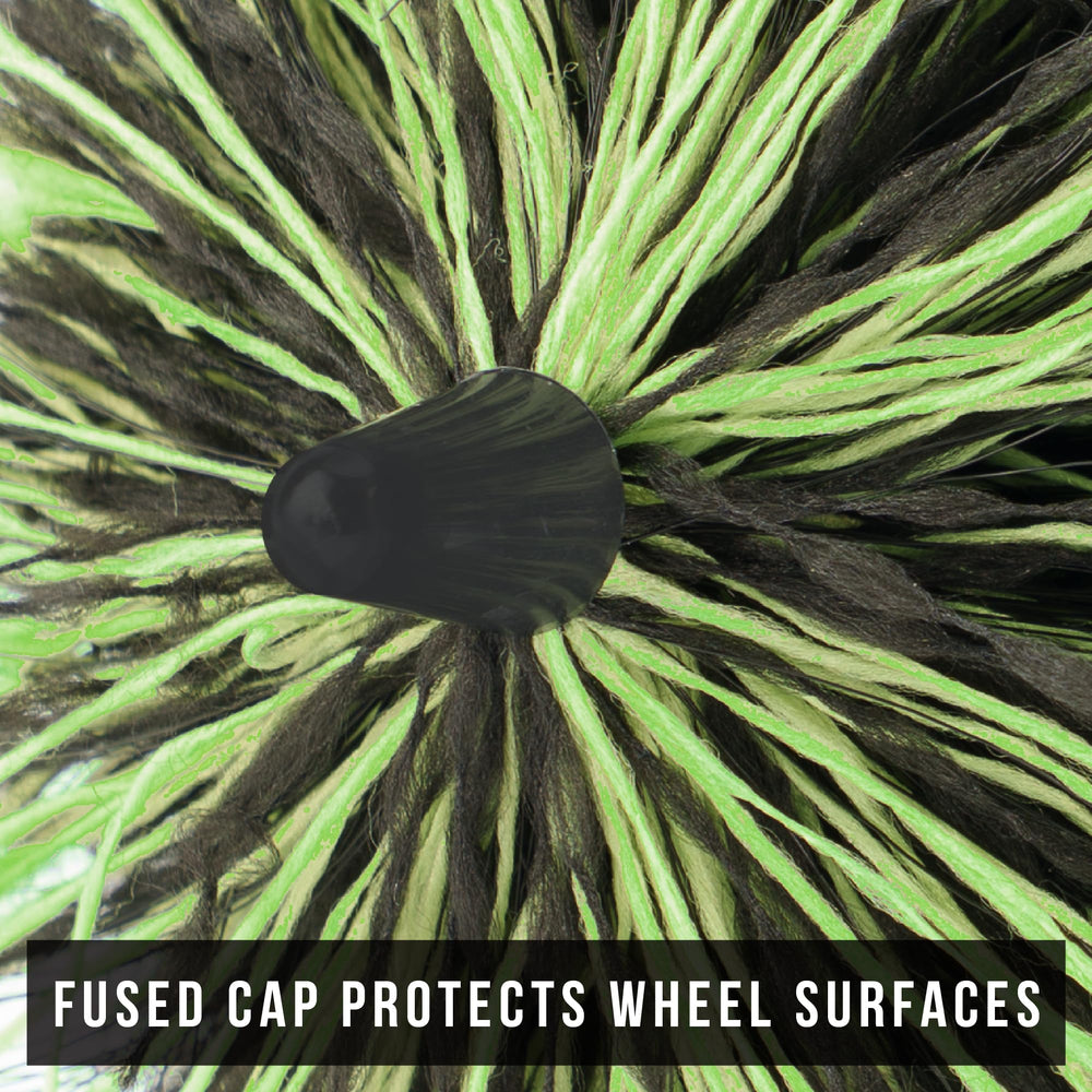 VIKING brush laid in car cleaning kit conveying compatibility with wheel cleaners and shampoos