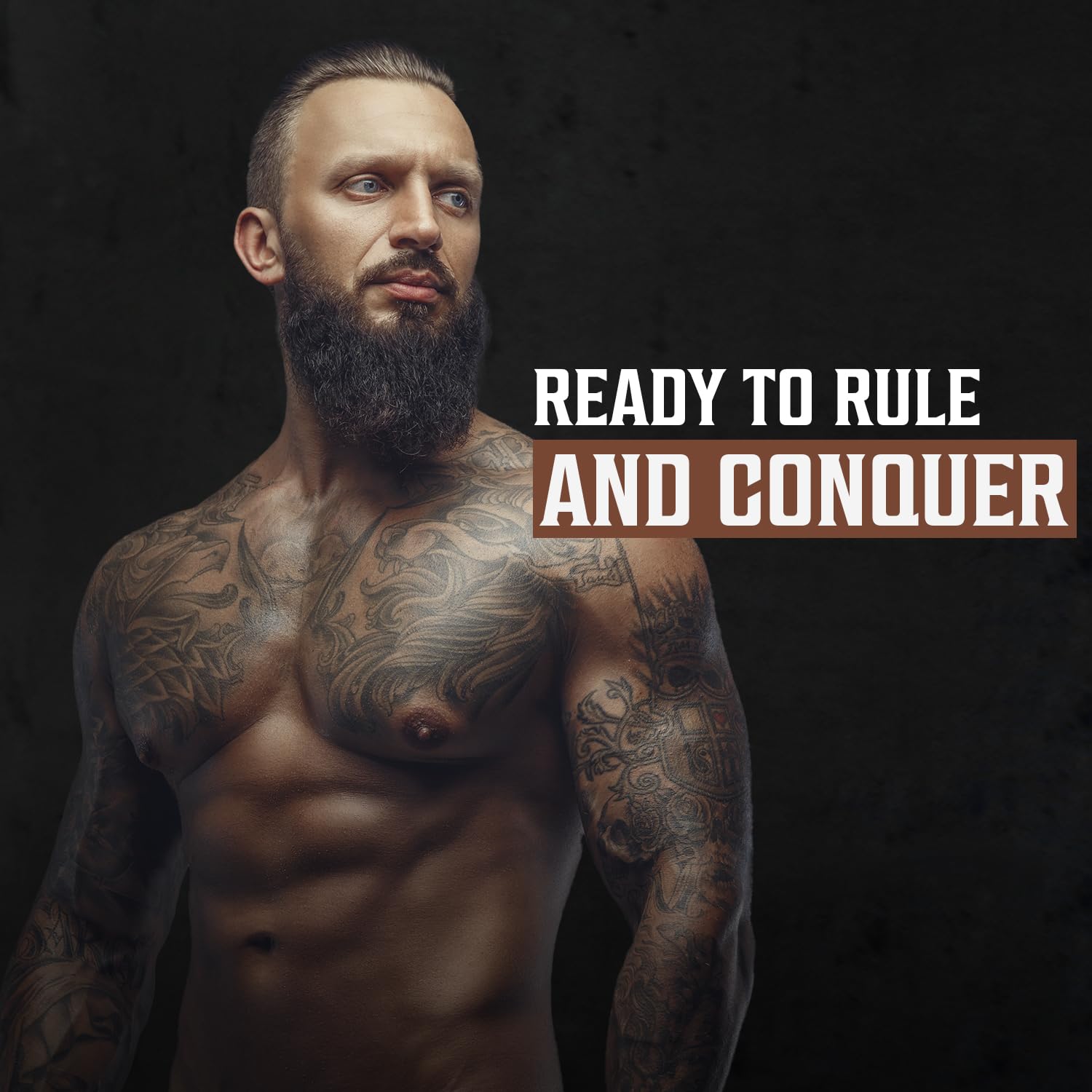 Viking Revolution ingredient list detail shot highlighting natural conditioning benefit