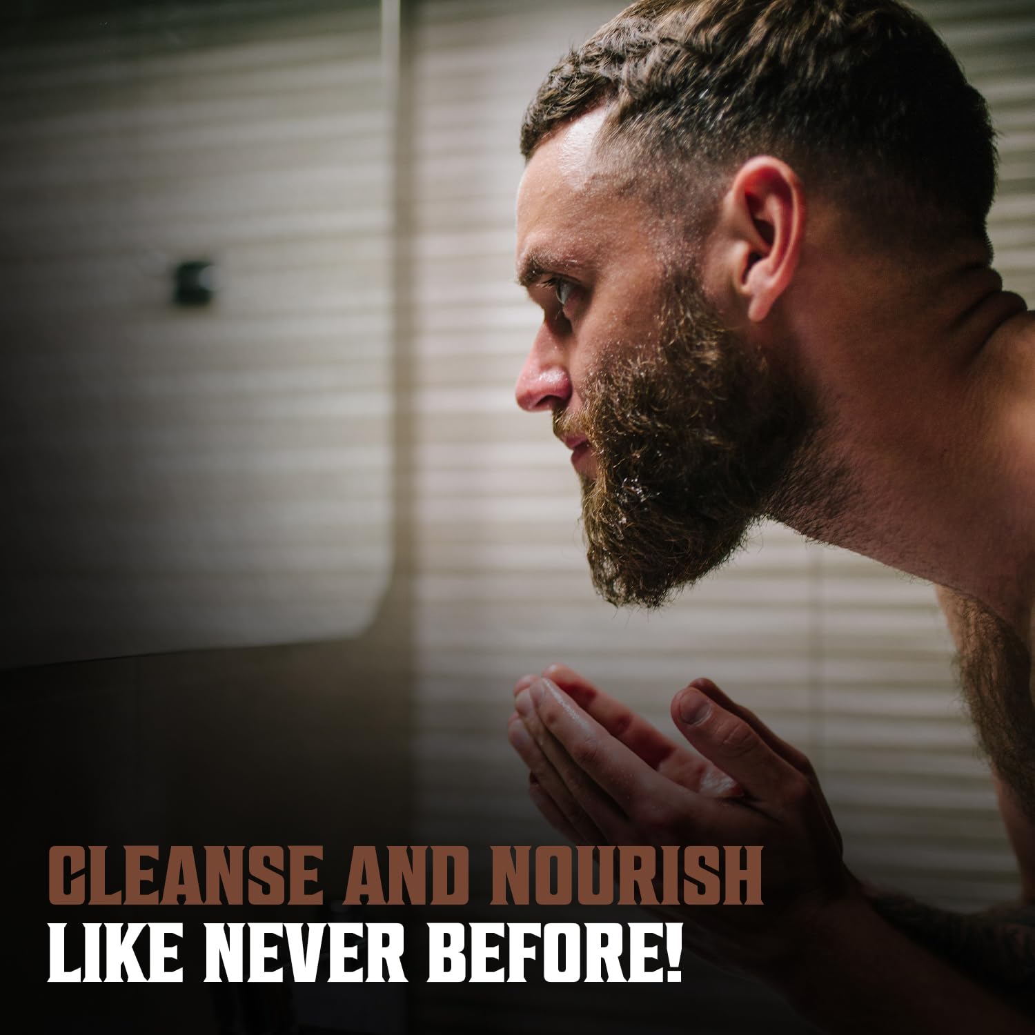 Viking Revolution rich lather texture in hand demonstrating deep cleansing benefit