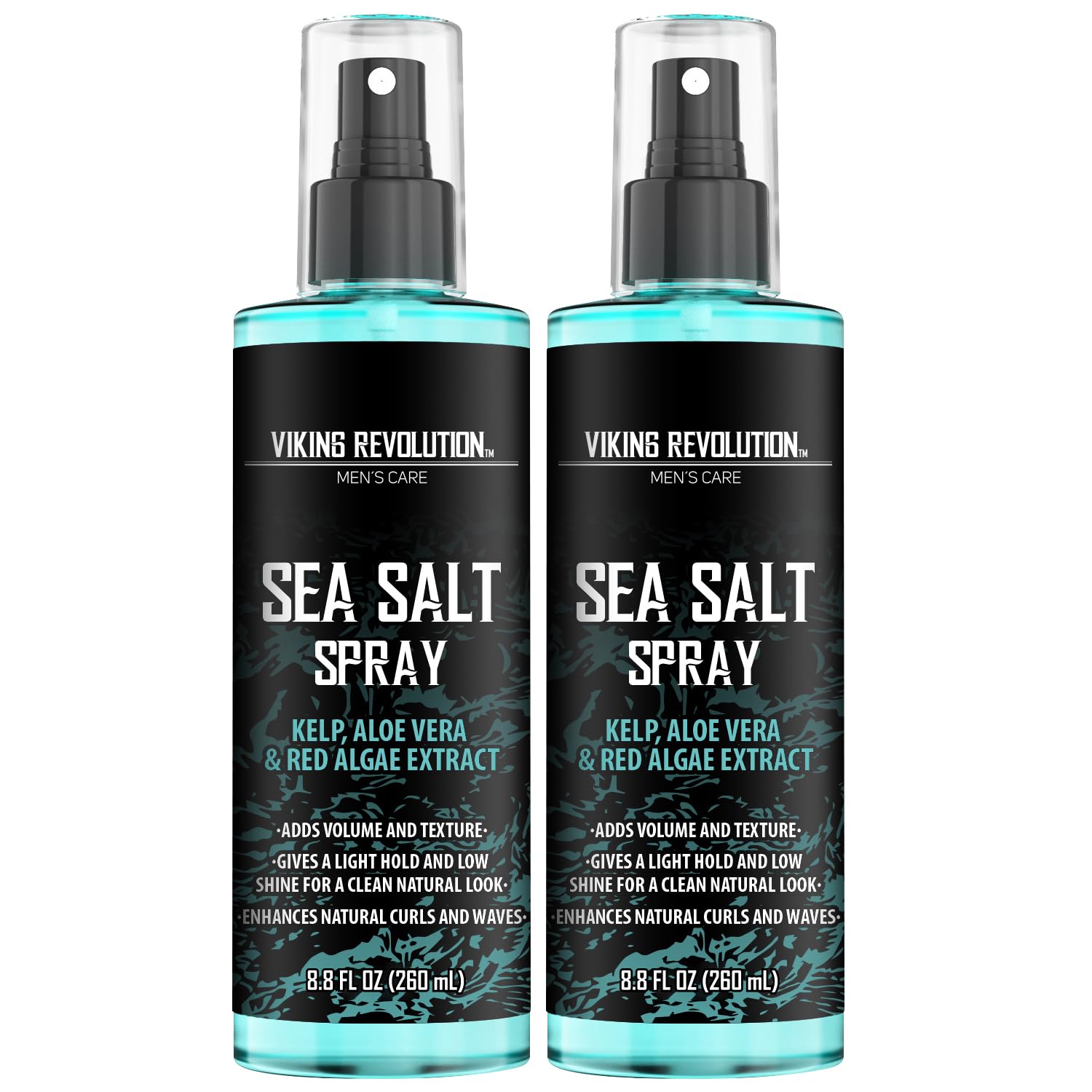 Viking Revolution front packaging showing two bottles and clear product benefit