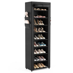 VILICK front view showing full assembled rack and saved floor space