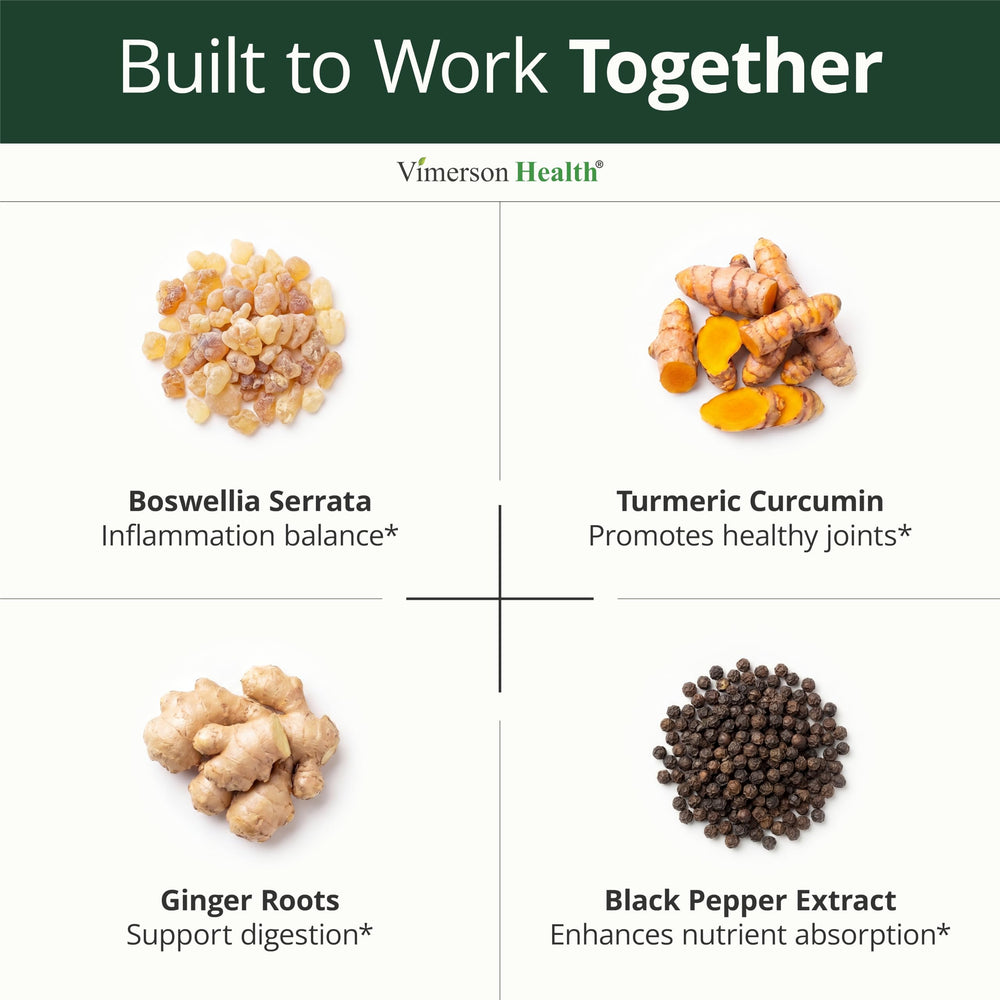 Vimerson Health boswellia resin visualizing key botanical ingredient and potency