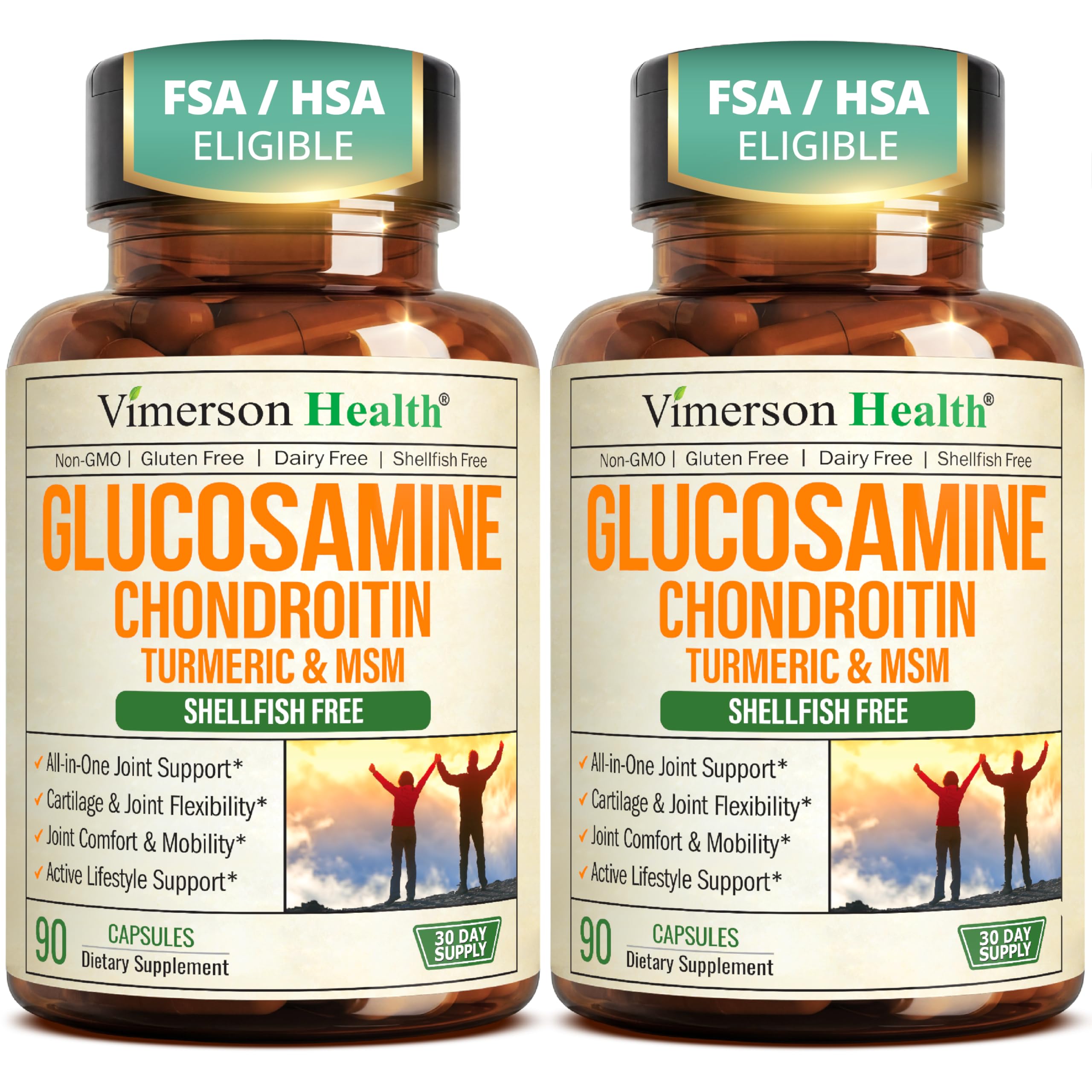 Vimerson Health front bottles showing product packaging and clear labeling benefit