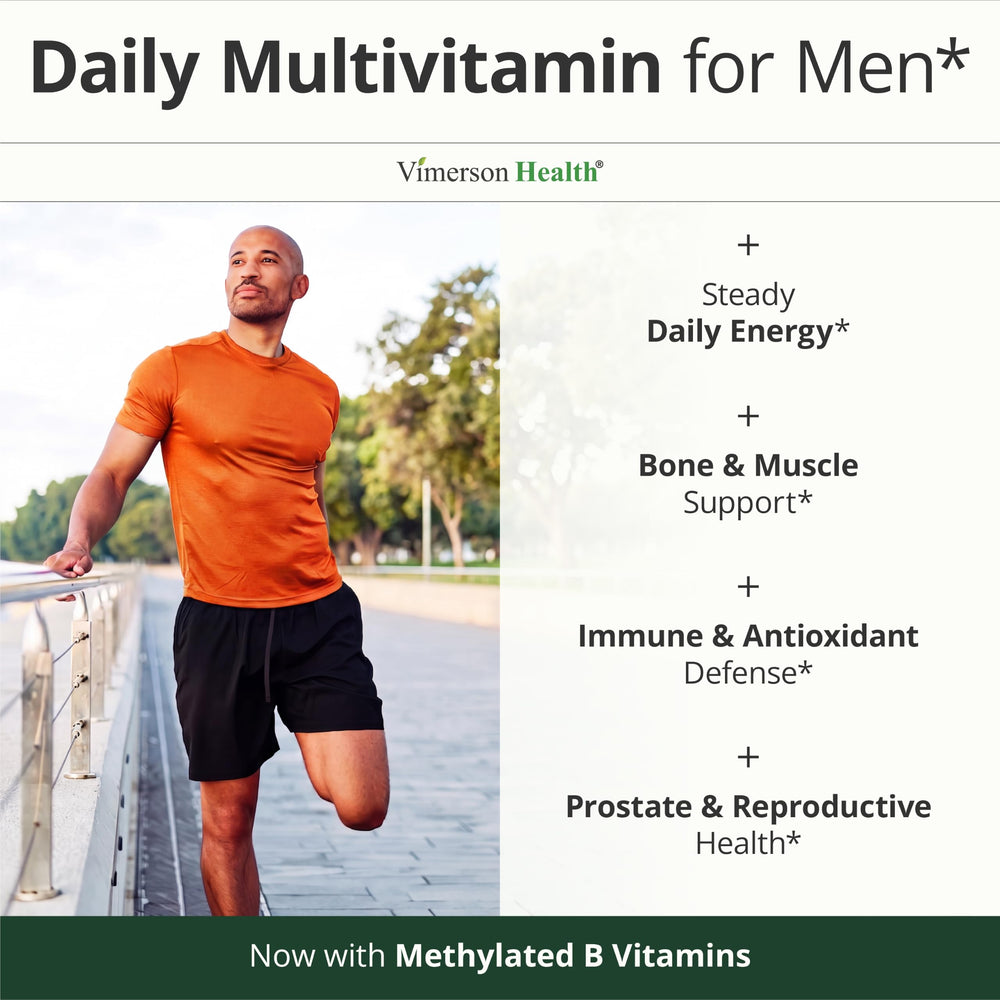 Vimerson Health ingredient label detail showing methylated vitamins for absorption clarity