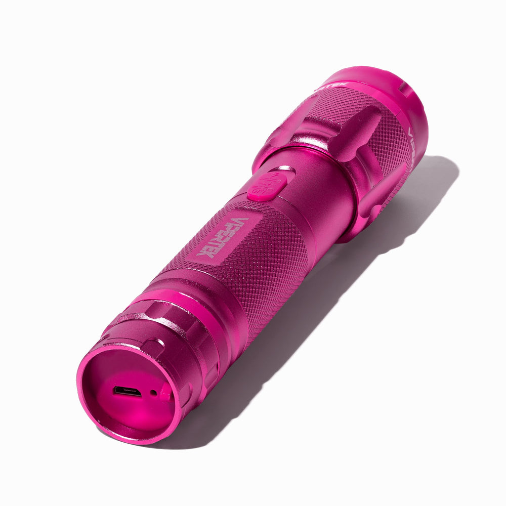 VIPERTEK held in hand to show 6.75-inch scale for easy carry