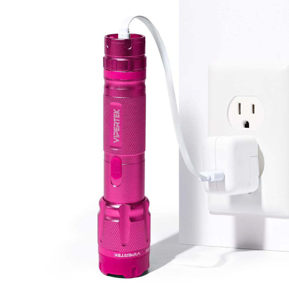 VIPERTEK textured aluminum body detail for secure grip and durability