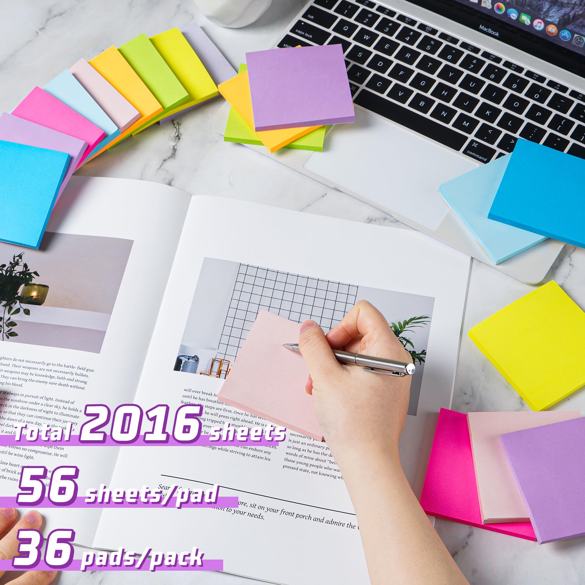 VIPSTAR nine-color palette arrangement for easy color-coded organization