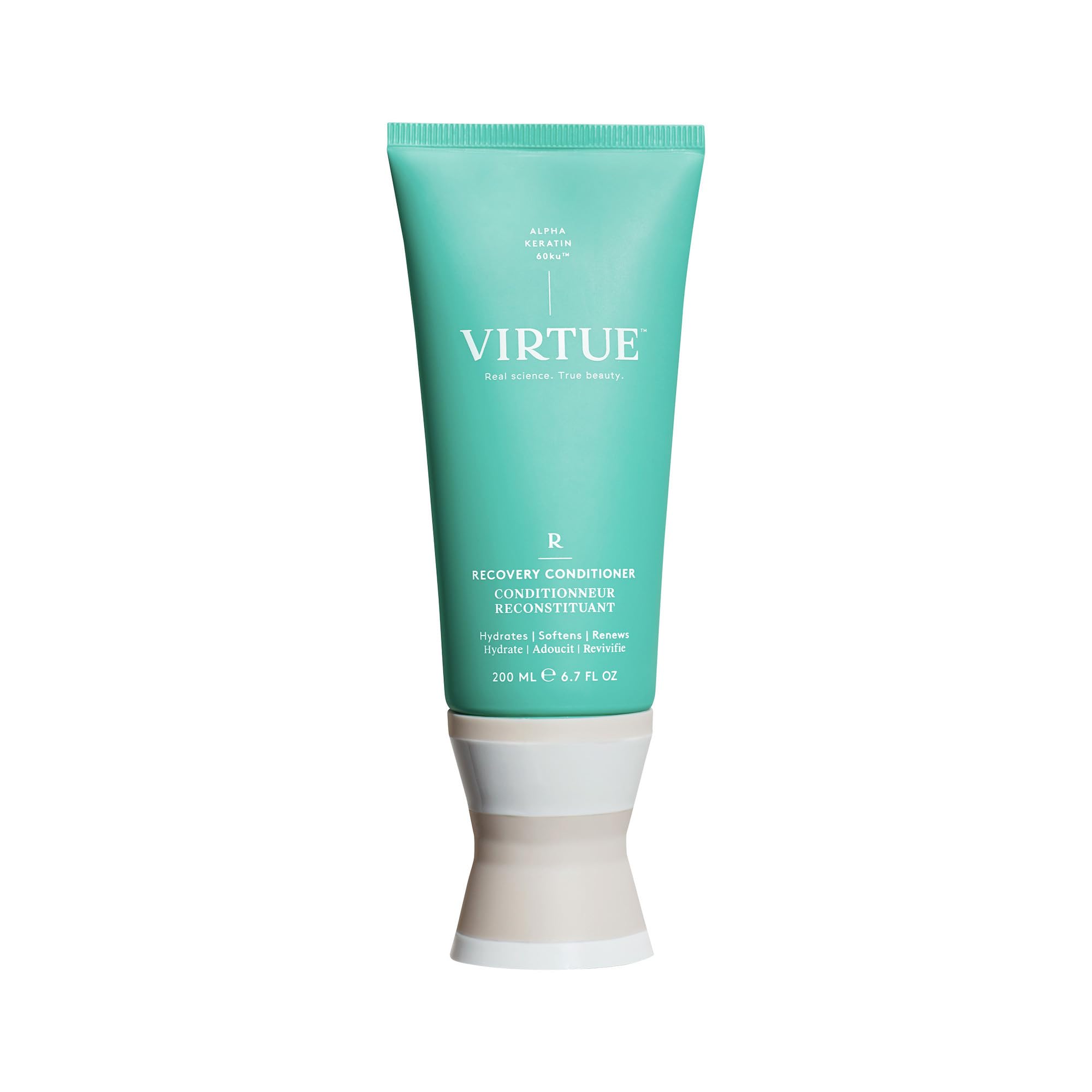VIRTUE front packaging showing bottle and label for easy identification and benefits