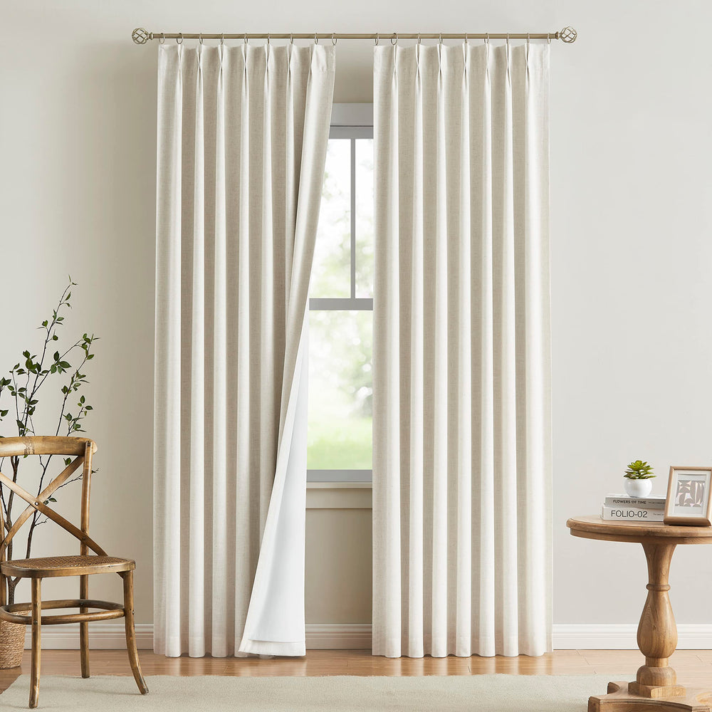 Vision Home front panel full length showing blackout benefit
