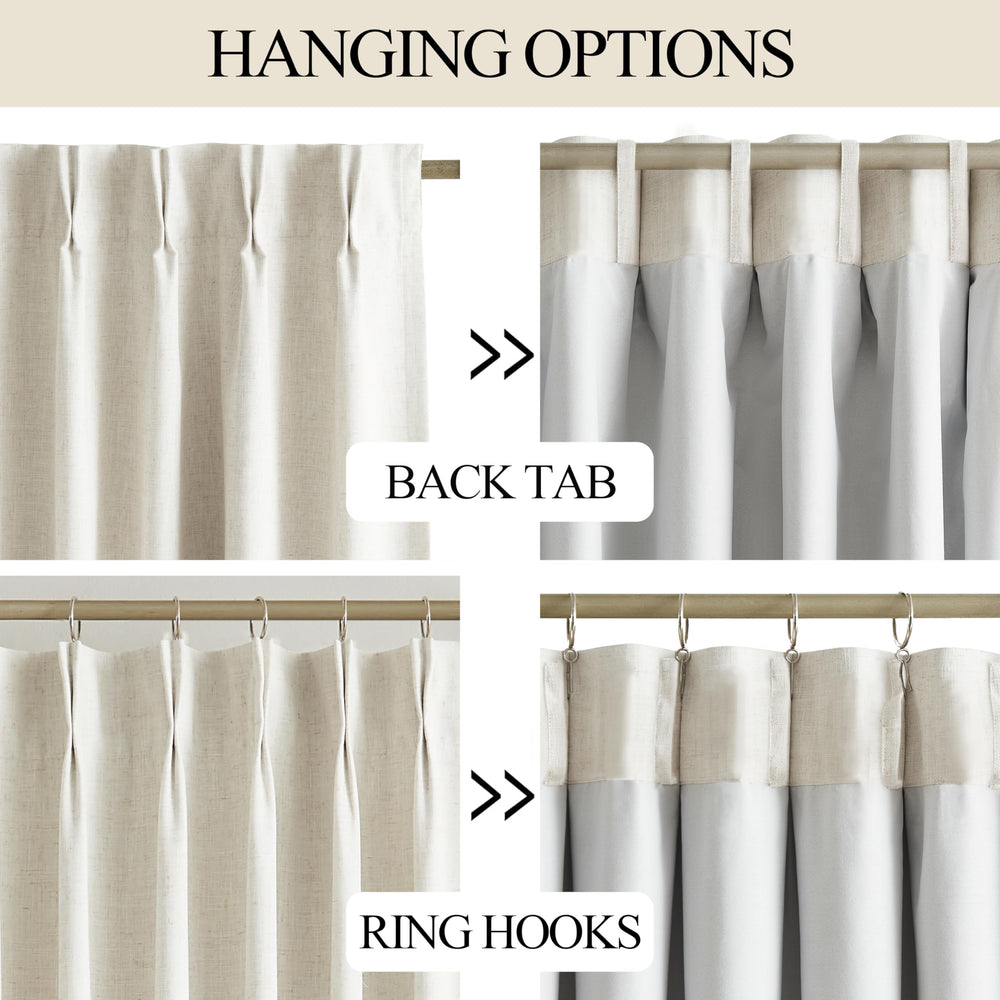 Vision Home curtains in bedroom setting improving sleep benefit