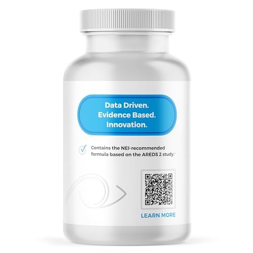 VISION PROTECTION softgels close-up highlighting easy-swallow mini format