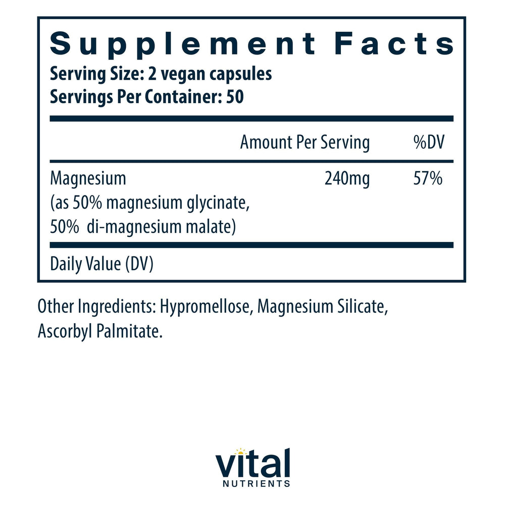 Vital Nutrients close-up of capsules texture highlighting smooth vegan formula and easy swallowing