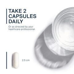 Vital Nutrients capsules in hand for scale showing size and simple swallowing benefit