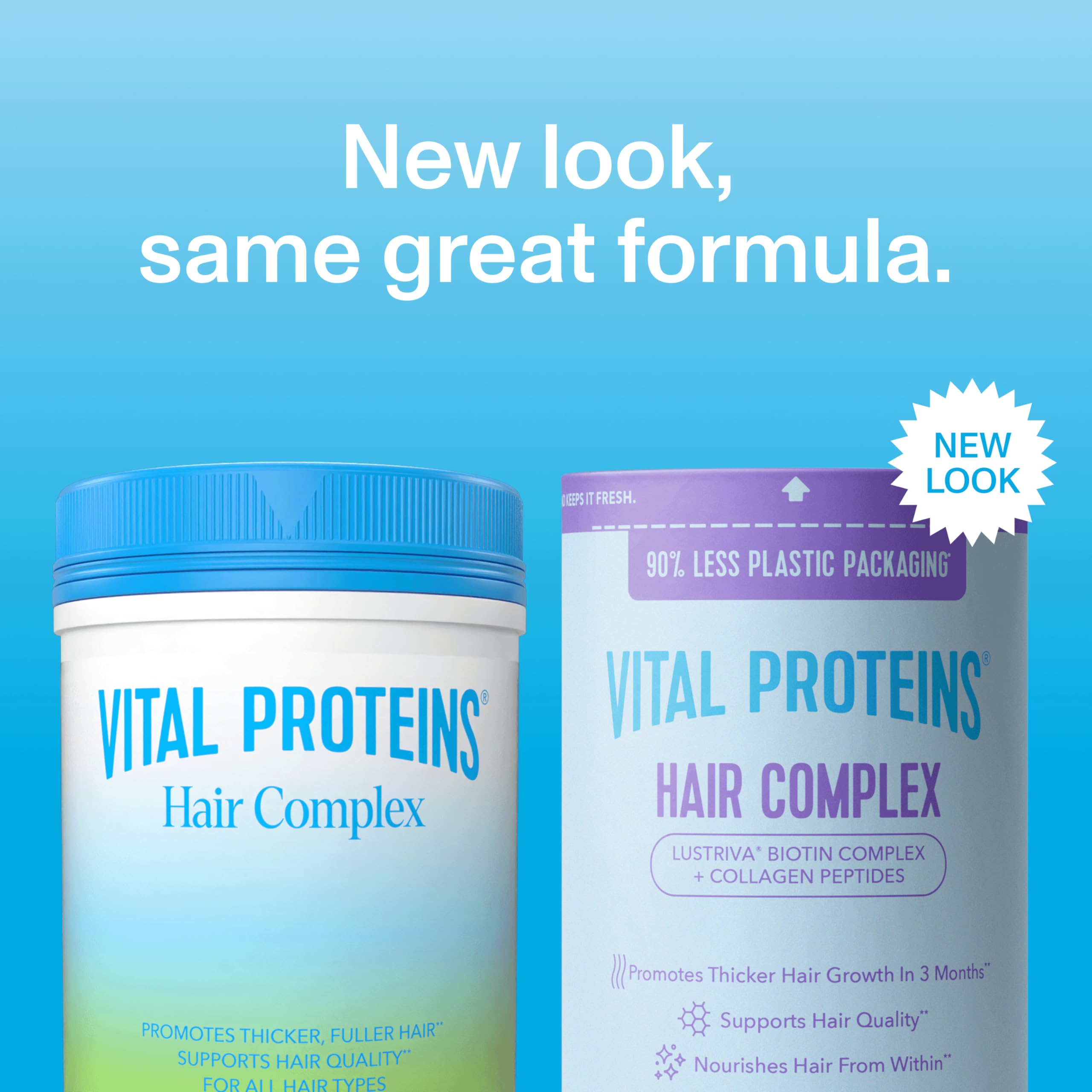 Vital Proteins label close-up with ingredient and nutrition information