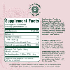 Vital Source Nutrition pouch staged on a bathroom shelf showing easy routine benefit