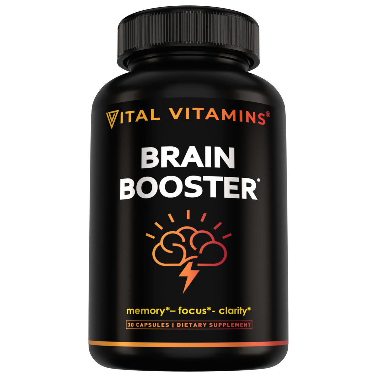 Vital Vitamins front packaging showing bottle and brand for trust