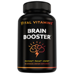 Vital Vitamins front packaging showing bottle and brand for trust