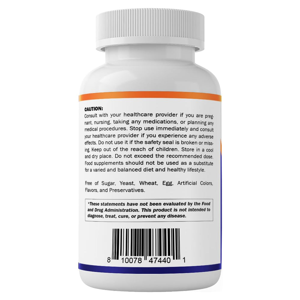 Vitamatic quality seal image representing Made in USA and GMP manufacturing assurance