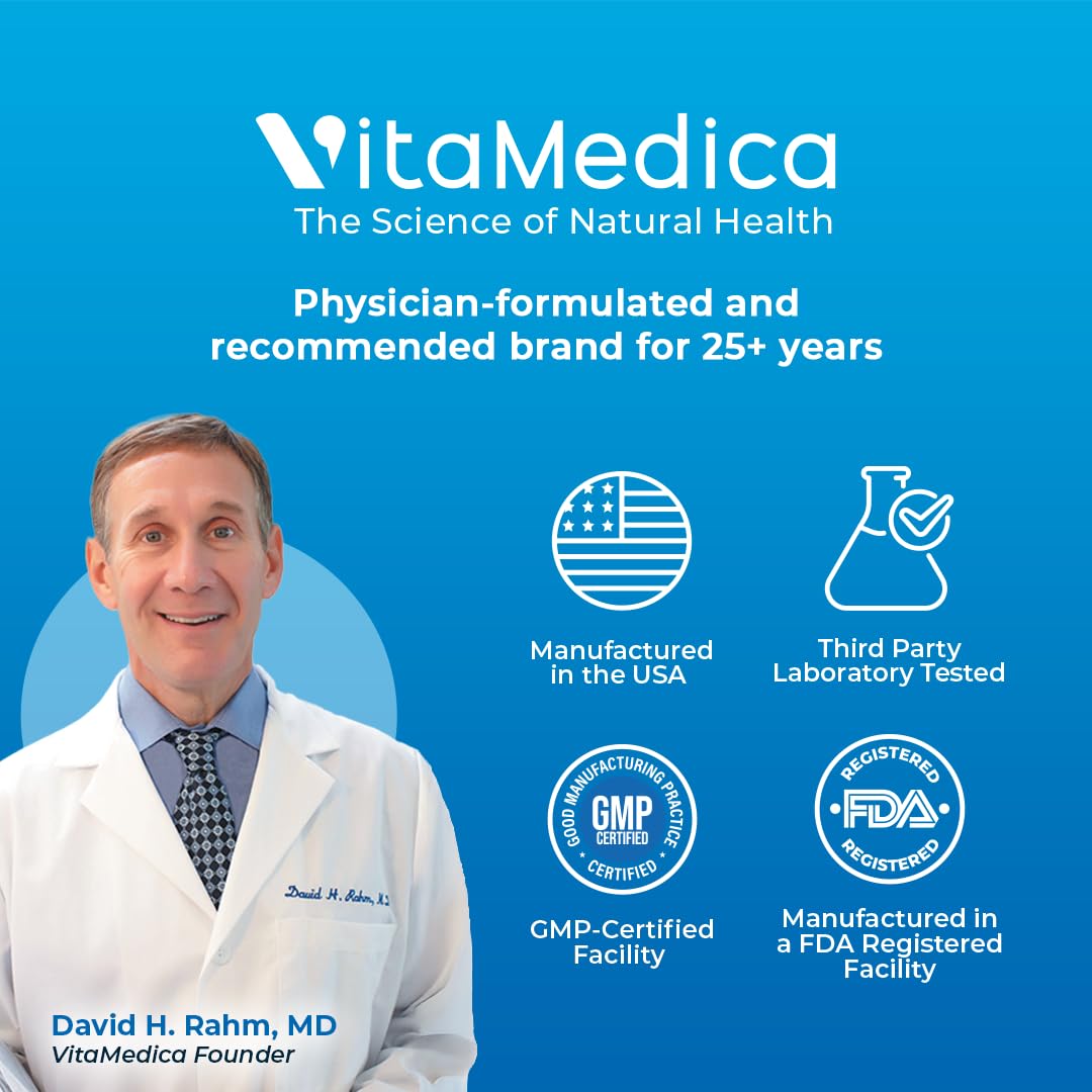 VitaMedica tablets on a bedside table after cosmetic procedure aiding recovery