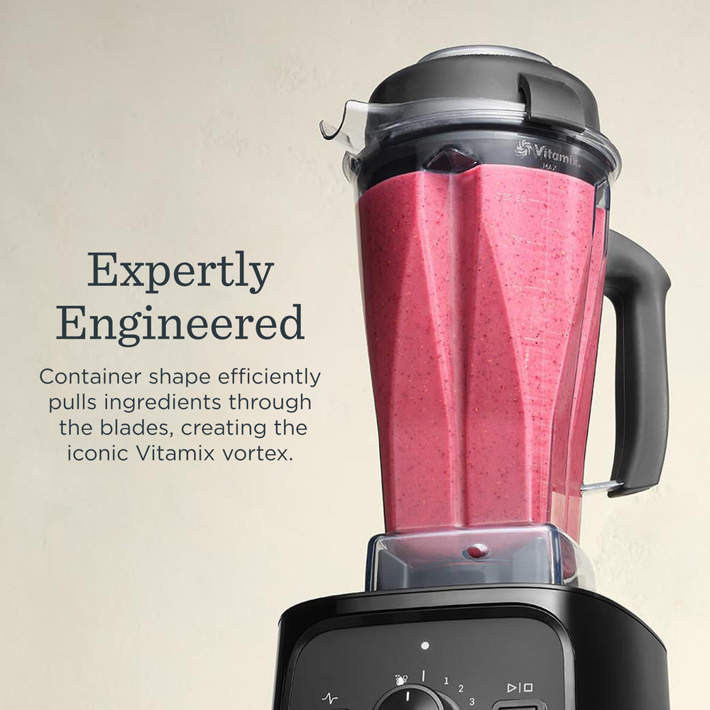 Vitamix VX1 tamper and included accessories displayed to help process thick mixtures