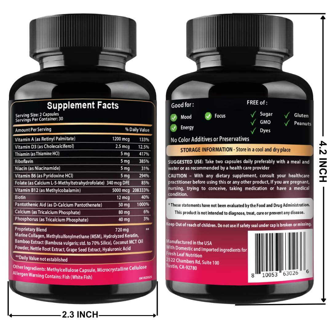 VITBOOST open bottle with capsules visible for dosing and contents