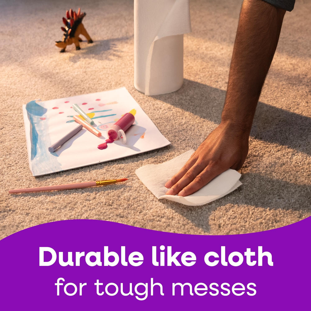 Viva soft towel drying hands without irritation