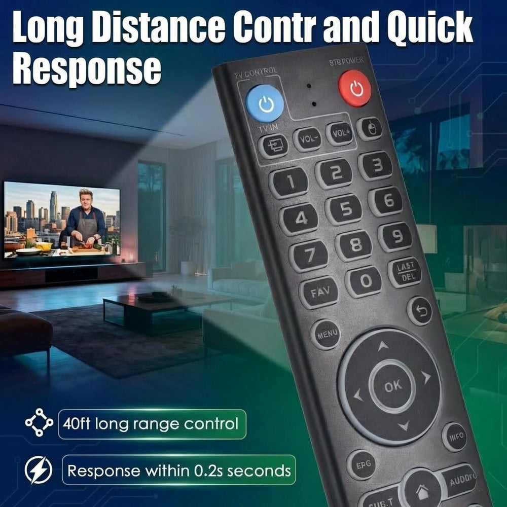 VIVCASE learning mode LED indicator demonstrating infrared programming feedback