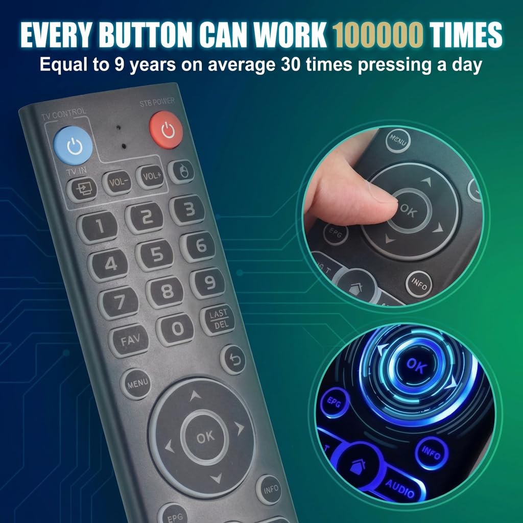 VIVCASE remote pairing shown on TV Bluetooth screen for fast device connection