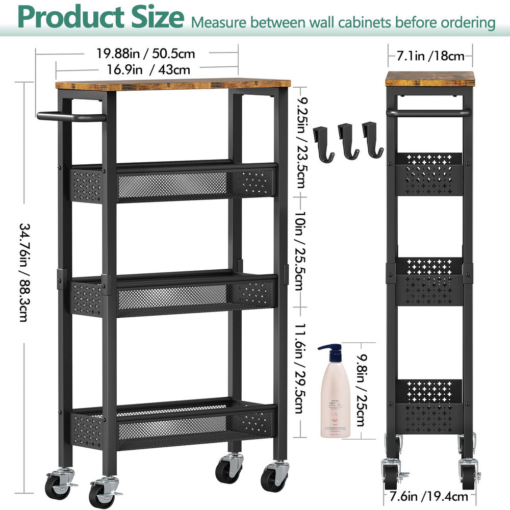 Vivihomety wood top styled with decor illustrating stable multipurpose surface