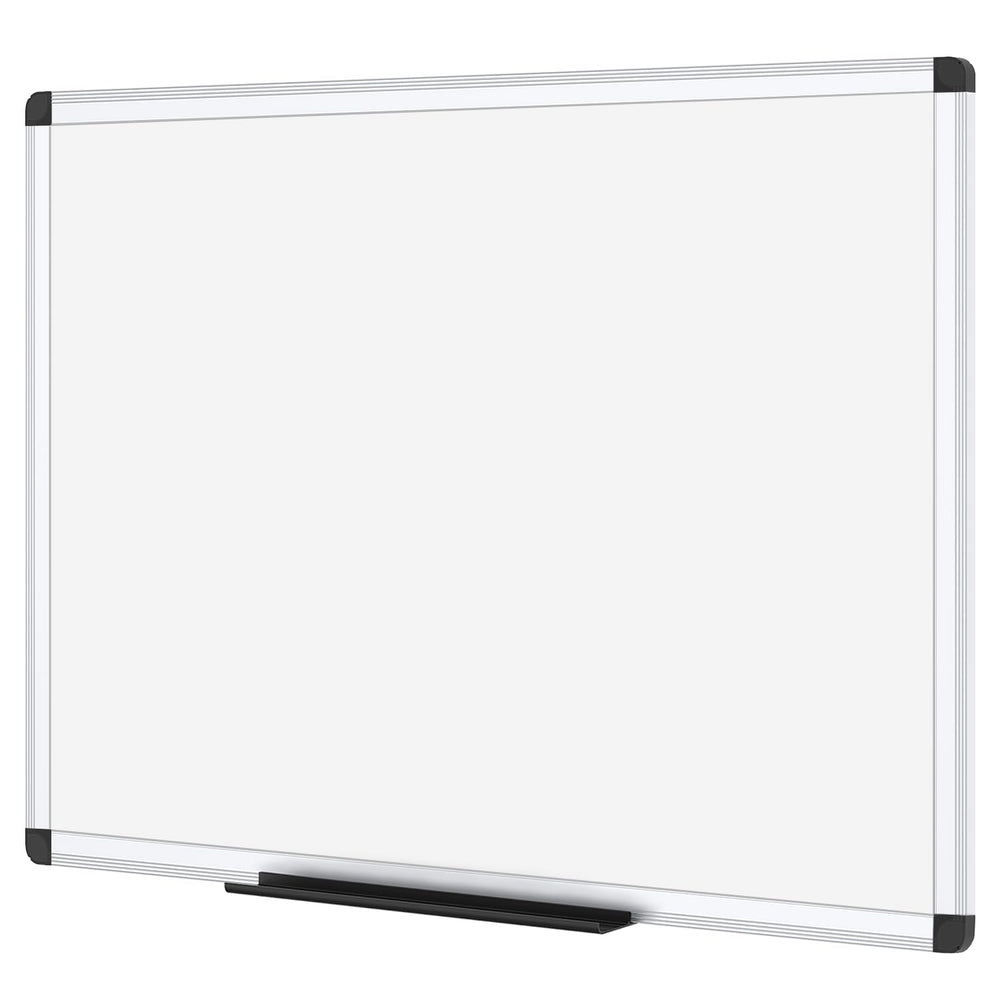 VIZ-PRO front view of whiteboard showing full writing surface and frame benefit: clear visibility
