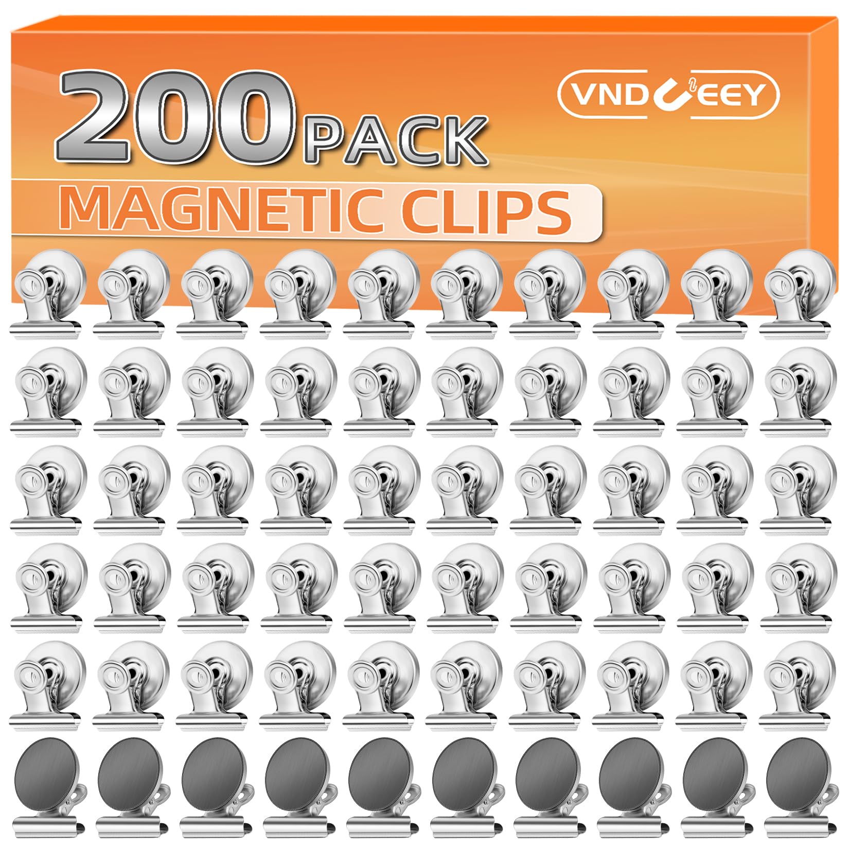 VNDUEEY front view of bulk 200 pack showing value and organization