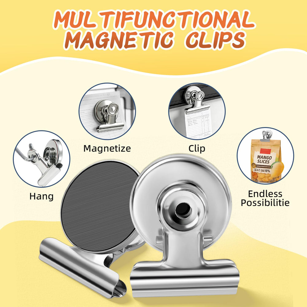 VNDUEEY clip sealing a snack bag to keep food tidy and accessible