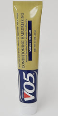 Alberto VO5 cream texture on palm showing lightweight, hydrating formula