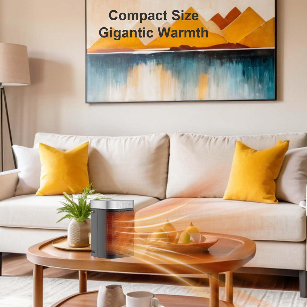 VOCRS next to chair to show size and how it fits compact living spaces